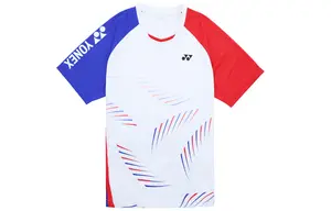 YONEX Футболка мужская 011 White Crew Neck Moderate Straight Fit