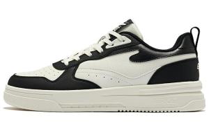 Кроссовки ERKE Spring Skateboarding Shoes Men Low-top Black/White, черный/белый