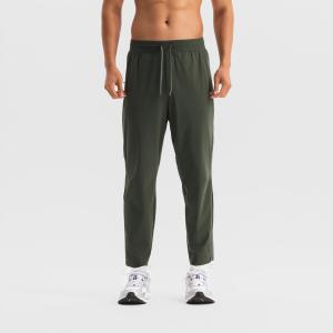 Мужские тренировочные брюки Domyos с охлаждающим эффектом и защитой от ультрафиолета — хаки