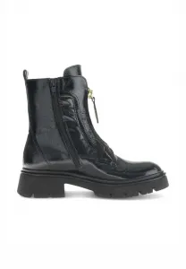 Ковбойские/Байкерские ботильоны Gabor, Schwarz/Gold