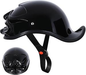 Полушлем FVCNGP FVC509, черный