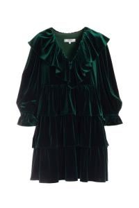 Платье Anna Julia цвета можжевельника Crosby by Mollie Burch, цвет juniper