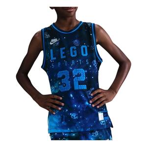 Джерси (GS) Nike x Lego Dri-FIT Jersey 'Brave Blue Cobalt Blaze'