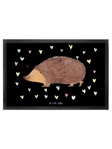 Коврик для ног Mr. & Mrs. Panda, черный