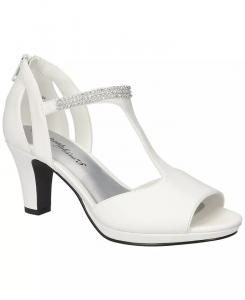 Женские босоножки на каблуке Flash Dress Easy Street, белый