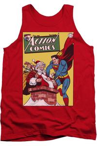 DC Comics Cover No. 105 Майка для взрослых Gildan, красный