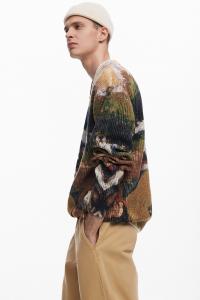 Футболка с пейзажным рисунком