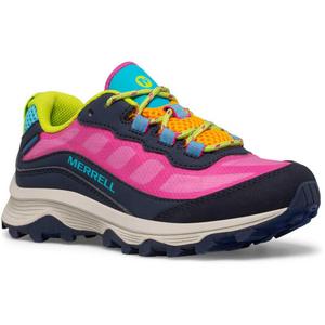 Детские водонепроницаемые походные ботинки Moab Speed Low Merrell, Navy/Multi