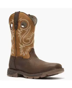 Carbo-Tec FLX 11" Водонепроницаемые рабочие ботинки без шнуровки GEORGIA BOOT, коричневый