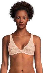 Женский мягкий эластичный бюстгальтер-бралетт Eberjey, Buff