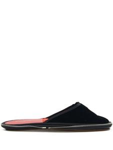 Maison Margiela слиперы Travel с закругленным носком, черный
