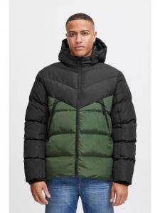 Зимняя куртка BLEND Steppjacke Outerwear 20716150 Dicke Steppjacke mit Color-Block, зеленый