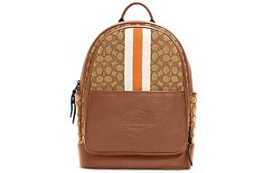 COACH Томпсон Кожаный Рюкзак Большой Унисекс Хаки