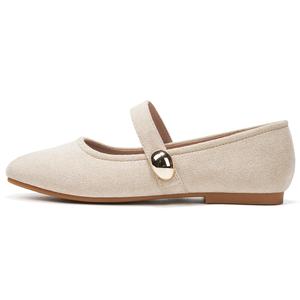 OMS Туфли Мэри Джейн женские бежевые/красные/желтые/синие