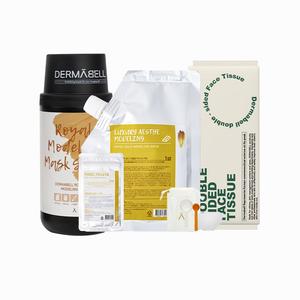 DERMABELL Набор пробников Gold Dewy Soft Film Travel Set увлажняющий антиоксидантный укрепляющий 165г/100мл/40 листов