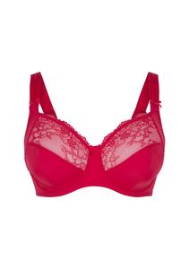 Бюстгальтер на косточках LingaDore Minimiser Bra, красный