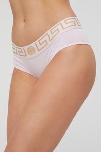 Бразильские трусы Versace, розовый
