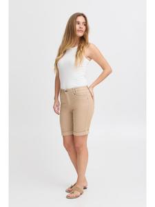 Pulz Шорты PZROSITA, очень обтягивающие, цвет «Белый перец»