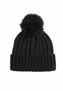 Шапка Lipsy Beanie, Black