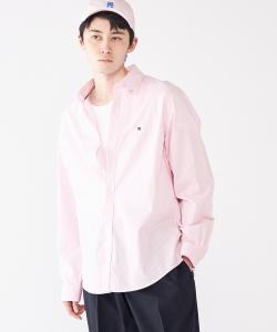 Рубашка с длинным рукавом в полоску «Оксфорд»