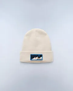 Мужская шапка с передним эластичным вязаным патчем Napapijri, бежевый