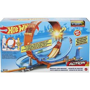 Hot Wheels, Stunt Gigaloop, набор, GTV14