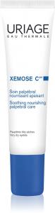Xemose C8+ успокаивающий питательный крем для век для сухой и атопической кожи Uriage, 15 мл