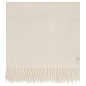 Canada Goose Альпака, полиамидный вязаный шарф женский белый, White