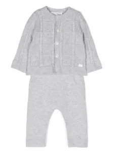 Костюм с брюками на пуговицах Tartine Et Chocolat, серый