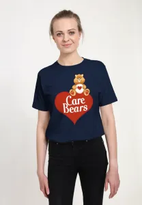 Футболка с логотипом care bears и изображением медвежонка tenderheart. Henry Tiger, French Navy