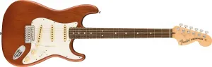 Fender American Performer Sassafras Stratocaster, гриф из розового дерева, цвет мока, чехол Deluxe