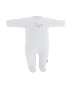 Детская пижама с вышивкой в ​​виде птиц Cambrass, белый