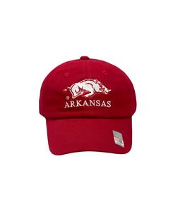 Детская бейсболка с официальной лицензией команды Arkansas Razorbacks, красная Bits & Bows, No Color