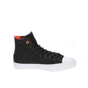Мужские черные плимсоллы Chuck Taylor All Star II Hi Shield Converse, черный