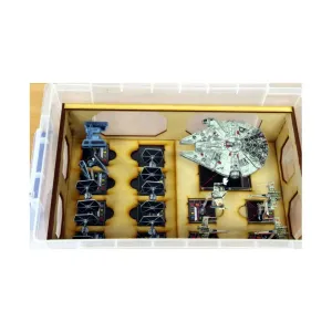 Высокий лоток типа G 100 мм с вырезами, Really Useful Box Inserts