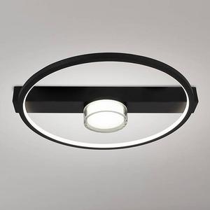 Светодиодный потолочный светильник Näve Cimo Typ A, железо / акриловое стекло - черный - 2 лампы