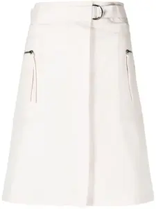 Мини-юбка с поясом Fendi, розовый