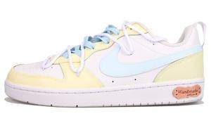 Кроссовки для скейтбординга Court Borough детские унисекс Nike, желтый