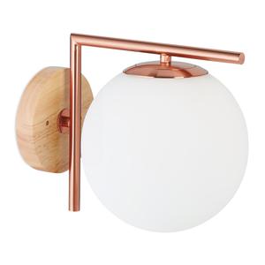 Настенный светильник Relaxdays разноцветный, 19,5/22/28 см