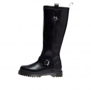 (WMNS) Ботинки Dr. Martens Anistone Knee High 'Black Orleans'