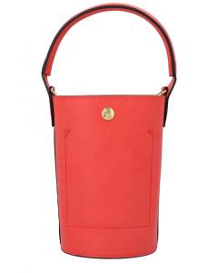 Кожаная сумка через плечо Longchamp Épure XS, красный