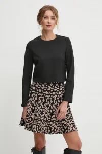 Блузка с добавлением шерсти Answear Lab, черный