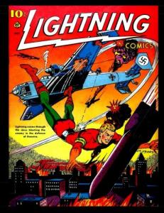 Lightning Comics Vol. 2 #3: Golden Age Classic Comic 1941 (CreateSpace Independent Publishing Platform)