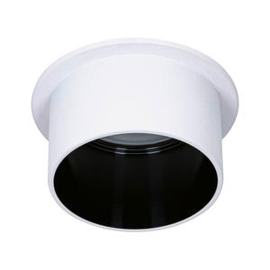 Потолочный светильник Paulmann, 6,8x4,5 см, черно-белый