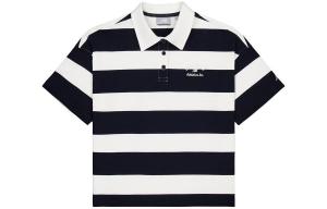 Рубашка поло женская темно-синяя New Balance