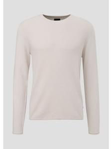 QS Вязаный свитер светло-серого цвета (9000)