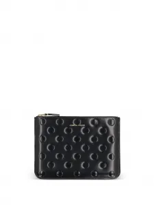 Кошелек в горох Comme Des Garçons Wallet, черный