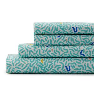 Комплект простыней или наволочек The Big One Kids плотностью 275 нитей, цвет Squiggles