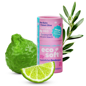 Натуральный дезодорант без алюминия для женщин, 50 г Eco Soft Flower bloom