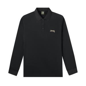 Поло для мужчин из коллекции Leisure Jeep, черный